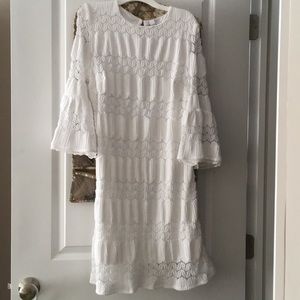 New York & Co bell sleeve dress